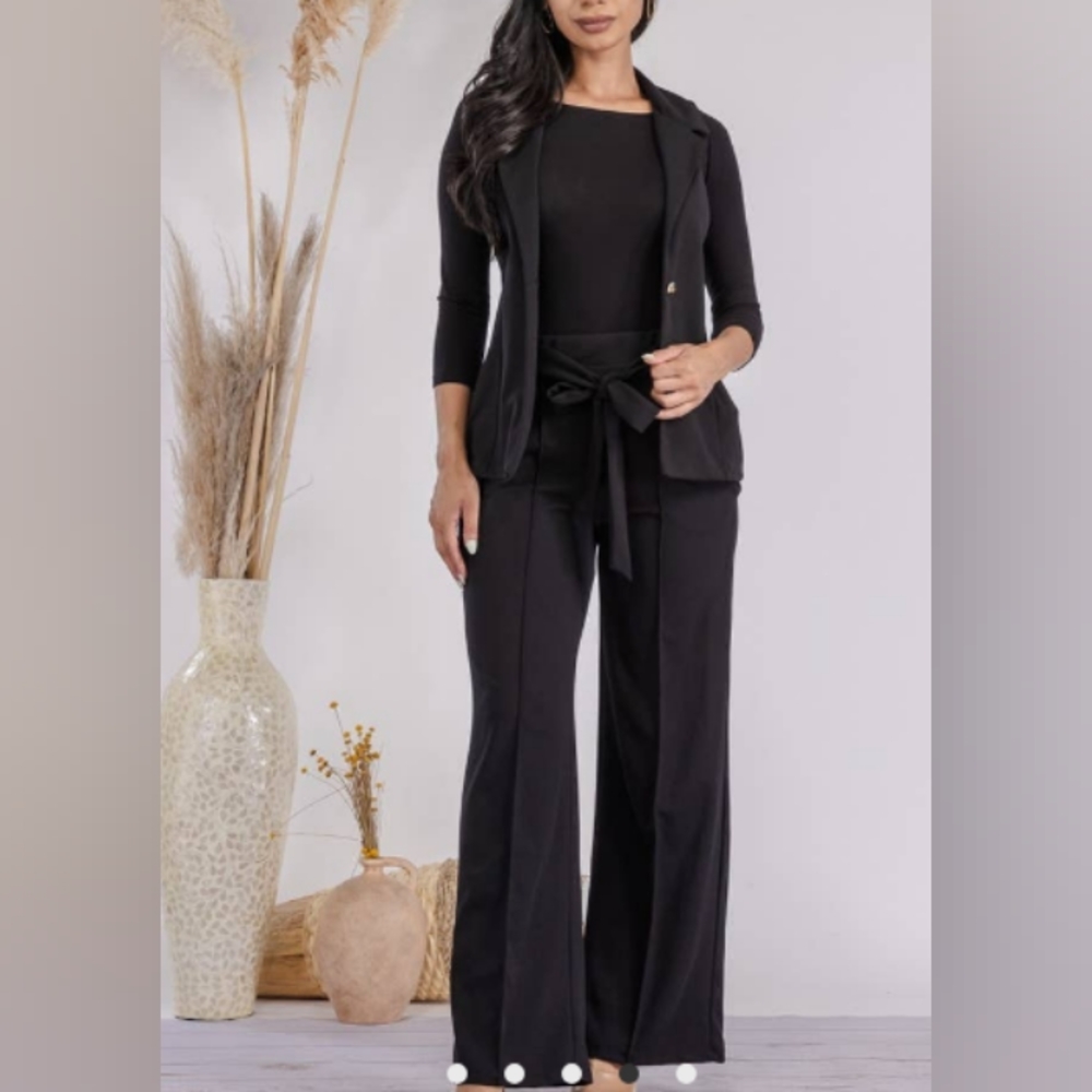 2pc Vest and Pants Set